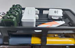 TOYOTA LC80, MARCA CHINA ESCALA 1/24 AMARILLA