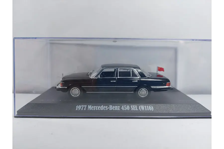mercedes benz 450 SEL w116, Greenlight, Escala 1-43