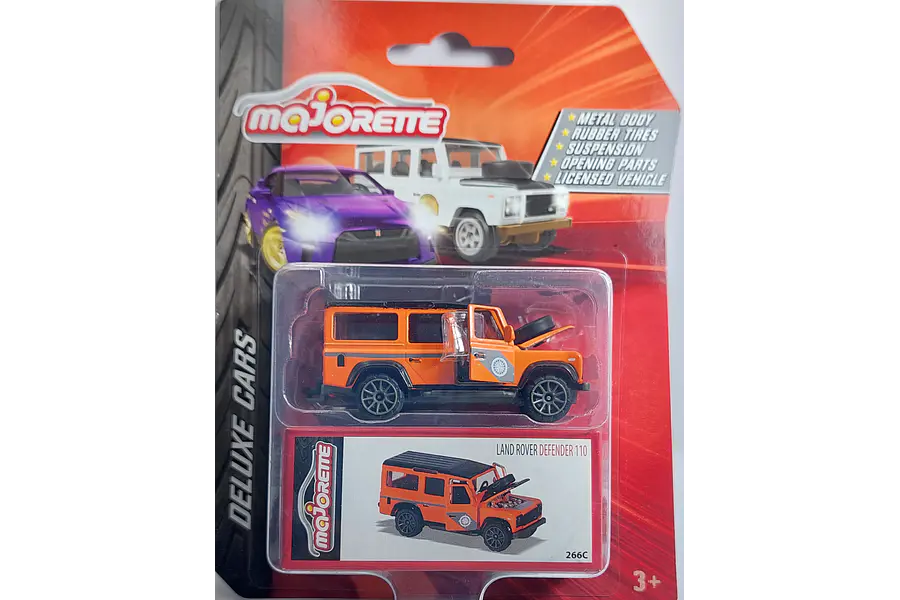 Land Rover Defender 110 NARANJA Escala 1/64