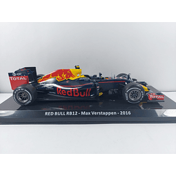 RED BULL RB 12 MAX VERSTAPPEN 2016, Ixo, Escala 1-24