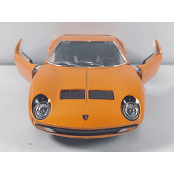 Lamborghini Miura, Carro A Escala 1/36 marca Kinsmart