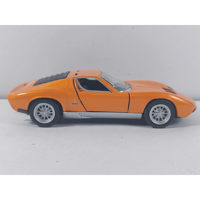 Lamborghini Miura, Carro A Escala 1/36 marca Kinsmart