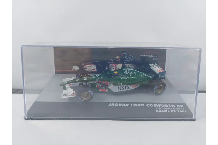 Formula 1, jaguar Ford Cosworth R2 Luciano Burti Escala 1/43