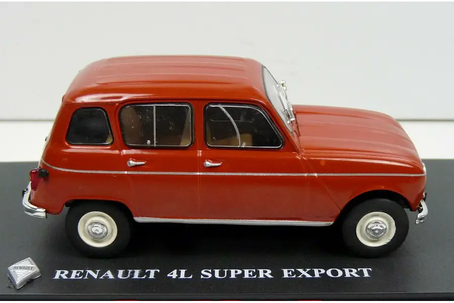 Renault 4 super export, marca Ixo, Escala 1-43