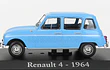 Renault 4 1964 AZUL Escala 1:43