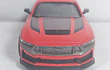 Ford Mustang Dark Horse 2024, rojo Escala 1/36, MARCA KINSMART