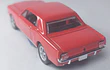 Ford Mustang 1964, Escala 1/64 ,MARCA WELLY ROJO