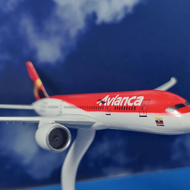 Boeing 787 Dreamliner Avianca, Escala 1-400-base blanca 1