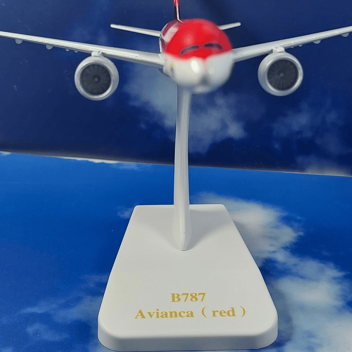 Boeing 787 Dreamliner Avianca, Escala 1-400-base blanca 6