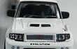 MITSUBISHI MONTERO CON MITSUBISHI LANCER , Escala 1/43, Marca Cararama