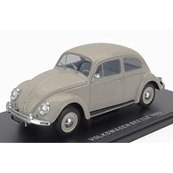 Volkswagen escarabajo gris arena, marca Ixo, Escala 1-24