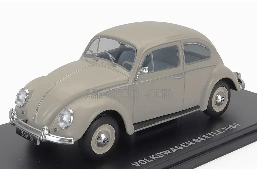 Volkswagen escarabajo gris arena, marca Ixo, Escala 1-24