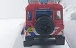 Land Rover defender  bomberos Escala 1/43 marca cararama