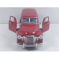 CHEVROLET SUBURBAN roja ESCALA 1/36 MARCA KINSMART