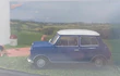 Mini Cooper 1961 Ixo, Escala 1-43- diorama la ruta azul