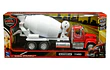 Mezcladora (mixer) Freightliner 114SD color rojo , New Ray, Escala 1-32