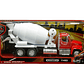 Mezcladora (mixer) Freightliner 114SD color rojo , New Ray, Escala 1-32 - Miniatura 2