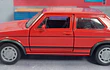 Volskwagen Golf I GTI COLOR ROJO , marca welly, Escala 1-36
