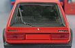 Volskwagen Golf I GTI COLOR ROJO , marca welly, Escala 1-36