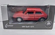 Volskwagen Golf I GTI COLOR ROJO , marca welly, Escala 1-36