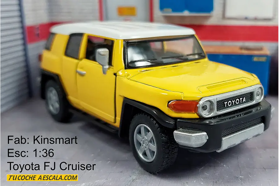 Toyota Fj Cruiser Carro A Escala MARCA KINSMART 