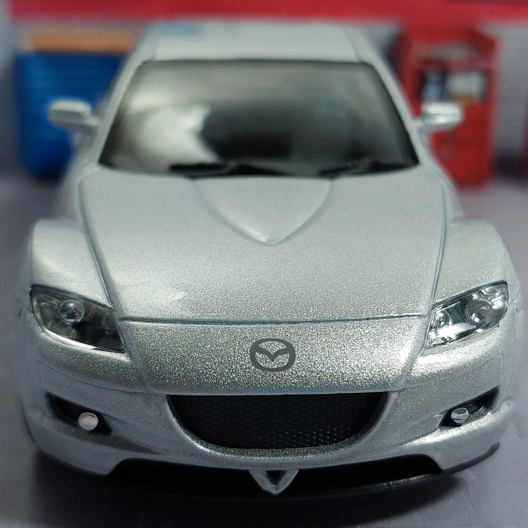 Mazda RX8 1/36  Carro A Escala ROJO 2