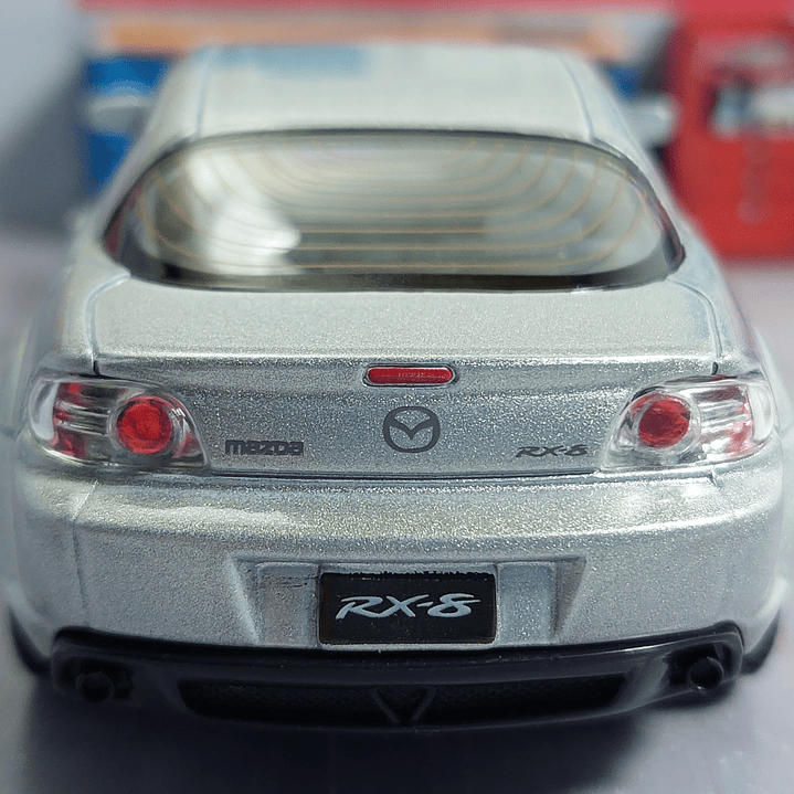 Mazda RX8 1/36  Carro A Escala ROJO 4