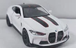 BMW M4 CSL G82 ESCALA 1/36 MARCA RMZ BLANCO