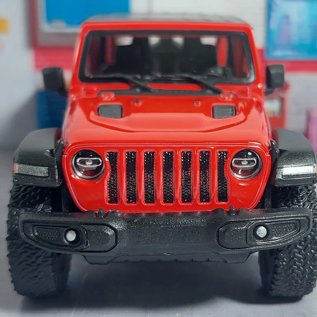 Jeep Wrangler 2018, Kinsmart, Escala 1-36- COPIAR- COPIAR 2