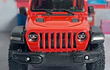 Jeep Wrangler 2018 rojo Kinsmart, Escala 1-36