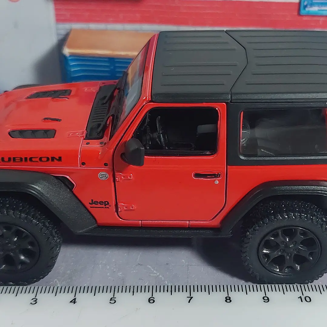 Jeep Wrangler 2018, Kinsmart, Escala 1-36- COPIAR- COPIAR 3