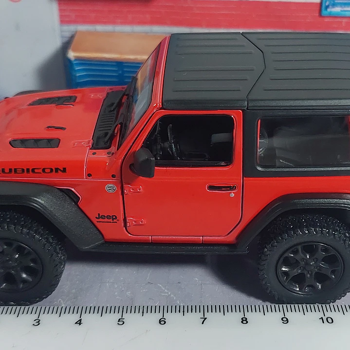 Jeep Wrangler 2018, Kinsmart, Escala 1-36- COPIAR- COPIAR 3