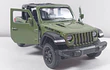Jeep rubicon verde  Escala 1-36- marca RMZ