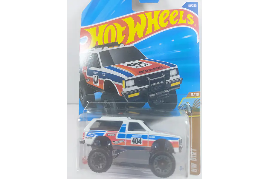 CHEVROLET BLAZER 4X4 Hot Wheels, Escala 1-64 