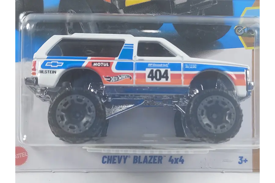CHEVROLET BLAZER 4X4 Hot Wheels, Escala 1-64 
