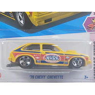CHEVROLET CHEVETTE DRAG 1976, Hot Wheels, Escala 1-64 amarillo