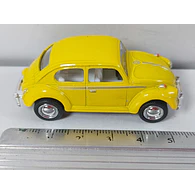 volkswagen escarabajo AMARILLO, Kinsmart, Escala 1-64