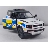 LAND ROVER DEFENDER 90 POLICIA Escala 1/36, MARCA KINSMART