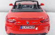 BMW Z4 ROJO, MARCA KINSMART , ESCALA 1-34