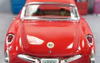 Chevrolet Corvette 1957 rojo, Kinsmart, Escala 1-36