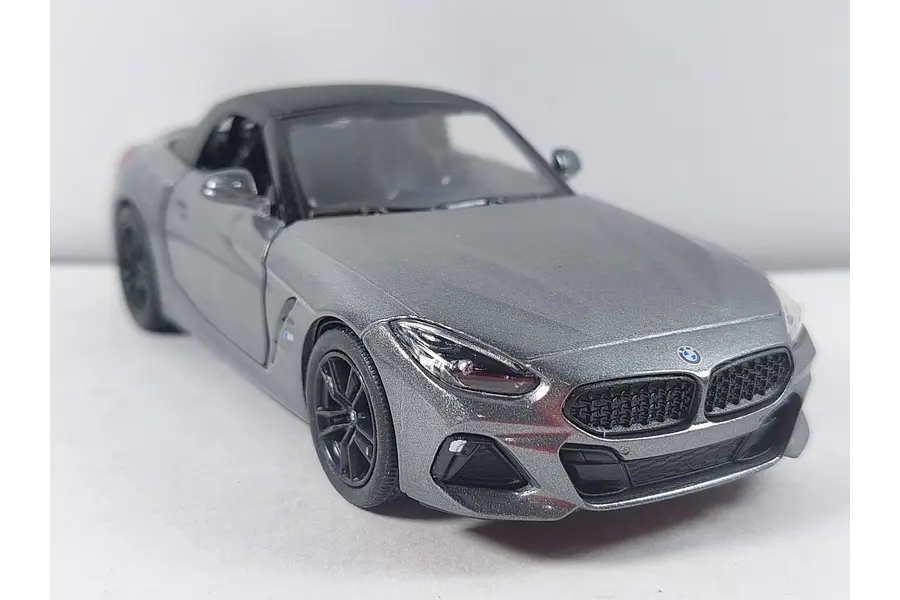 BMW Z4 CONVERTIBLE gris , MARCA KINSMART , ESCALA 1-34 