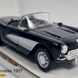 Chevrolet 1957 Corvette, Escala 1/36-SIN CAJA