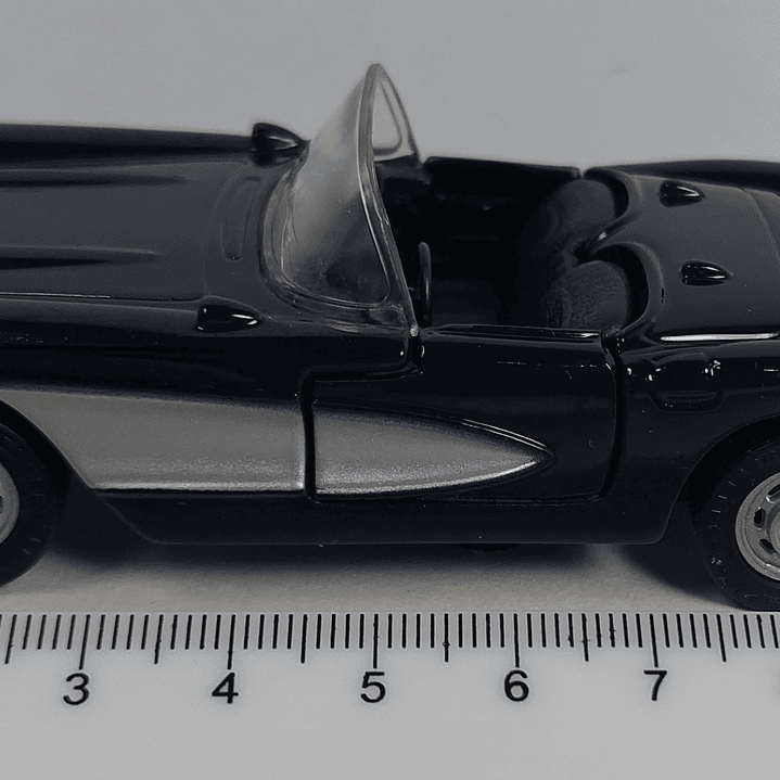 Chevrolet 1957 Corvette, Escala 1/36-SIN CAJA 3