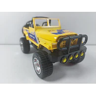 Jeep wrangler Escala 1/32, marca superior ,amarillo