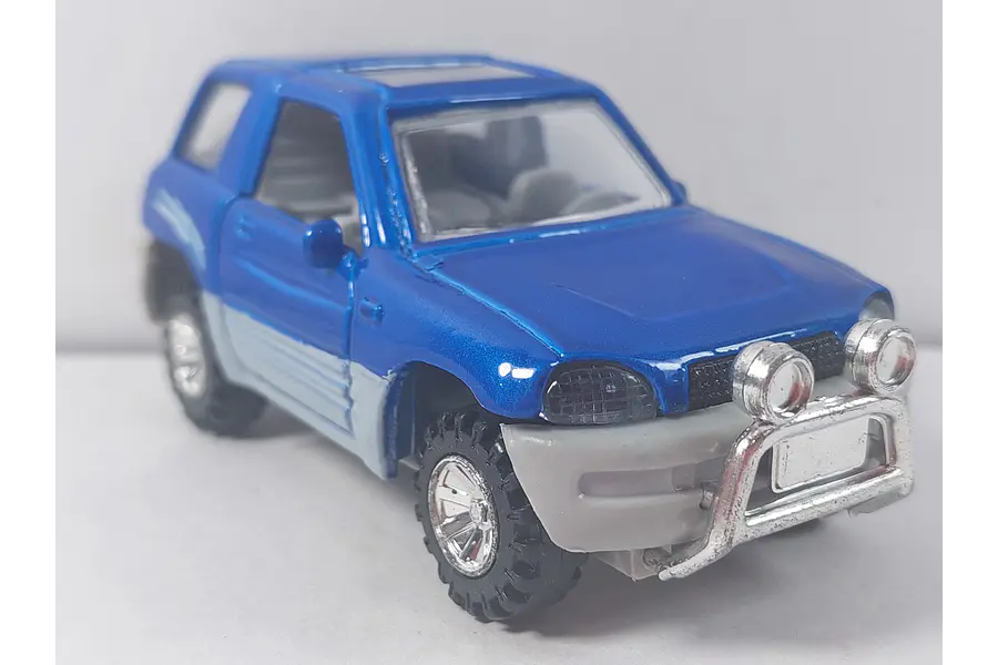 TOYOTA RAV4 azul, Escala 1:36, Marca china