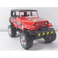 Jeep wrangler rojo Escala 1/32, marca china