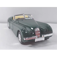 Jaguar XK 140 verde Escala 1/36 MARCA superior