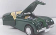 Jaguar XK 140 verde Escala 1/36 MARCA superior