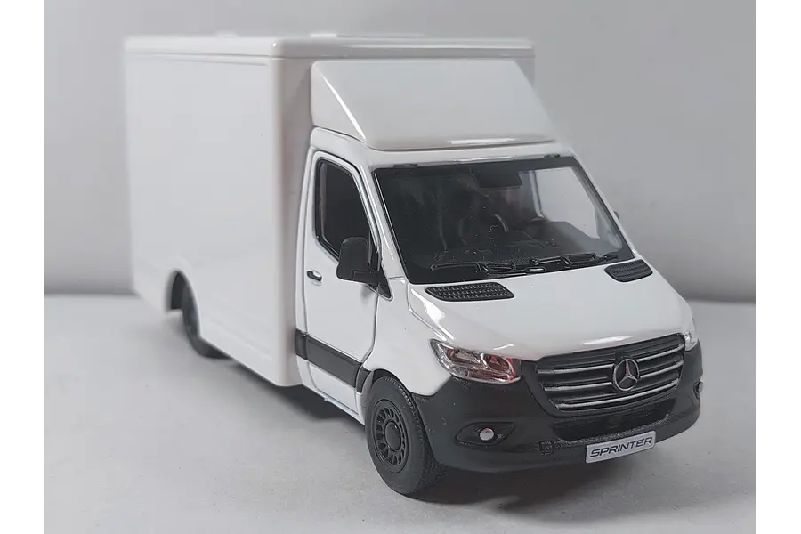 Mercedes-Benz SPRINTER DECARGA Kinsmart, Escala 1-48