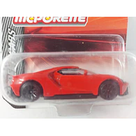 Ford Gt A Escala 1/64 rojo Marca Majorette 